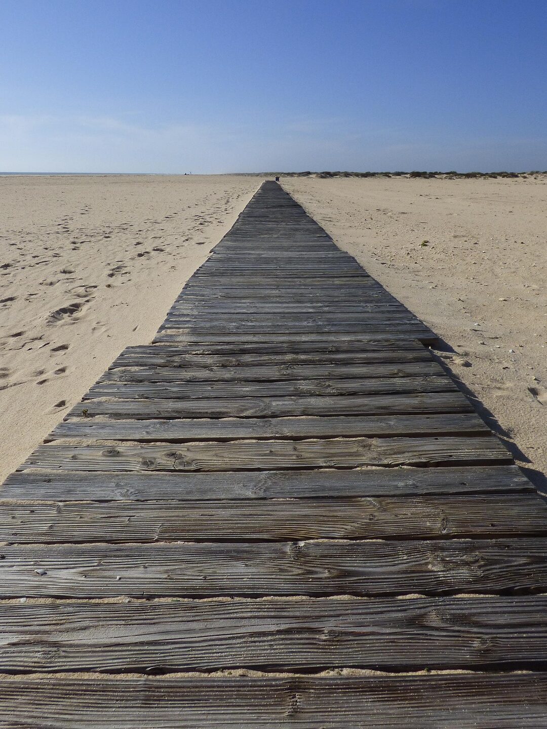 Pad op het strand. Welk pad bewandel jij?